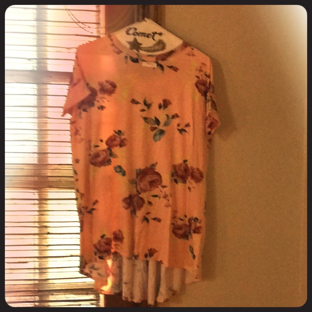 Cross cross back shirt